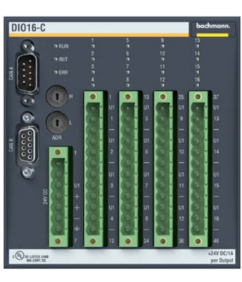 DIO16-C，DIO32-C，DIO264-C数字输入/输出从站模块